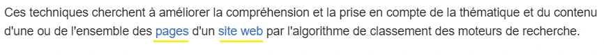 Liens contextuels 1