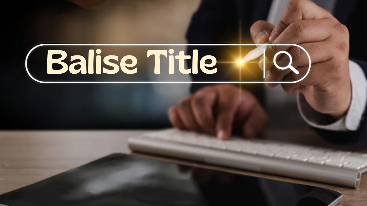 Définition de Balise title